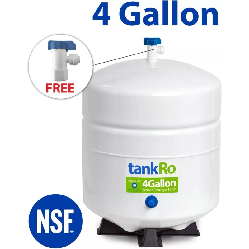 Express Water TANKRO REVERSE OSMOSIS WATER STORAGE TANK 4 GALLON