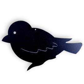 Rostikal Decorative Bird Black 10 x 15 cm Window Decoration Hanging Garden Decoration Living Room