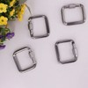 ifundom 3pcs Stainless Steel Square Quick Link Heavy Duty Locking