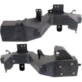 Evan Fischer Driver and Passenger Side Headlight Bracket Set Compatible with 2011-2013 Jeep Grand Cherokee