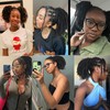 Dreadlock Drawstring Ponytail Hairpieces for Black Women Drawstring Ponytail with
