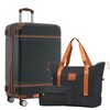 Hardshell Luggage Set - 24IN Vintage Style Suitcase with Spinner