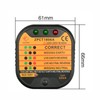 Outlet Tester, Anti Leakage Socket Tester with Indicator, 30mA RCD