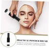 Healvian Foundation Brush with Refillable Loose Powder Bottle Dense Makeup