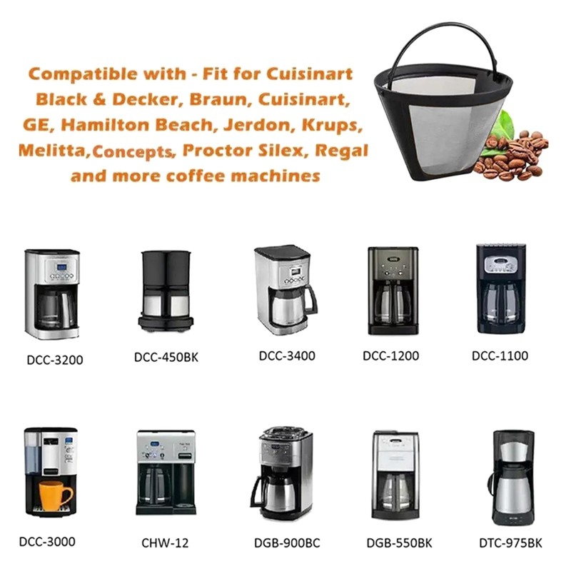 Coffee Filter Coffee Strainer Coffee Filter Holder Size 1 2