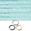 Audiofan Round Carabiner Key Ring Keychain 6 Pcs Outer Diameter
