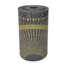 JHTii Flex Angle Diameter and Circumference Measuring and Marking Gauge for 6" to 16" Pipe Measure Tool, Wrap Around Tape 5" x 9' (Large) Yellow