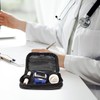 Healeved Glucometr Tragbare Tasche für Blutzuckermessgerät, Organizer für Diabetiker, wasserdichte