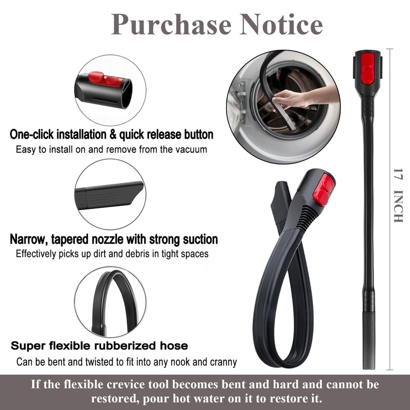 Professional Vacuum Attachment Kit for Dyson GEN5 G5 V15 V12