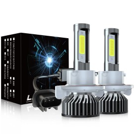 For Ford F-150 XLT Extended Cab Pickup 4-Door 4.6L 2014 LED Headlight Bulb Set