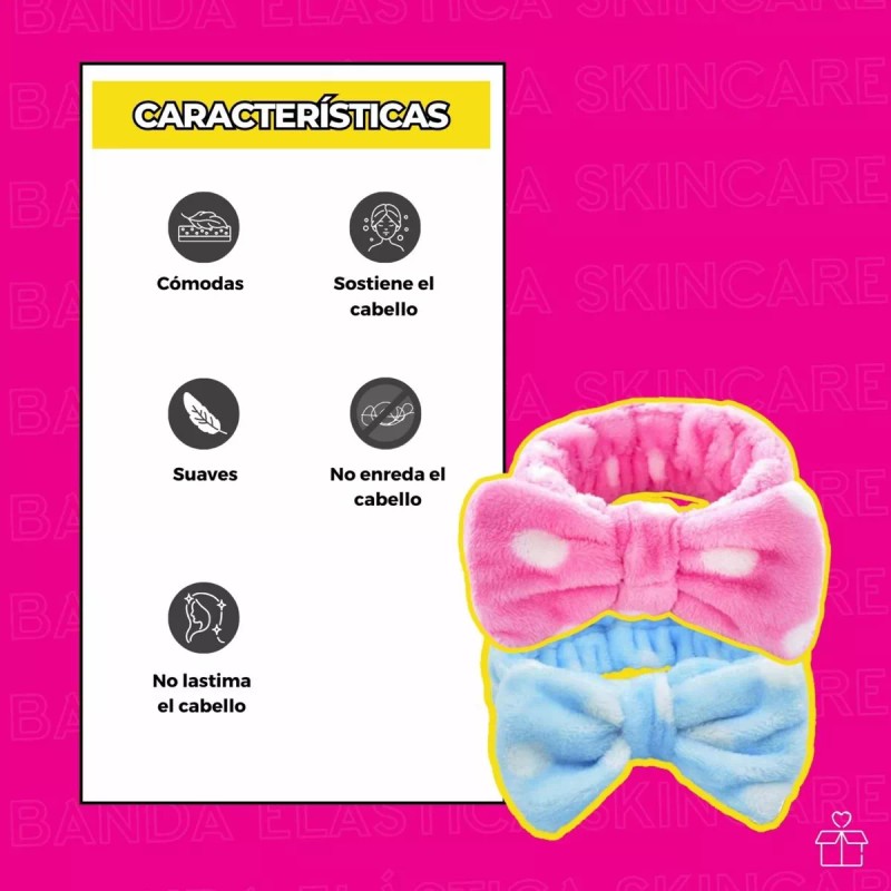 Tendencia Spa Cuidado Facial Banda Suave Elástico Omg Cabello Skin