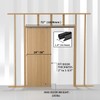 SongYung Pocket Door Hardware and Track Set, 72Inch Sliding Door