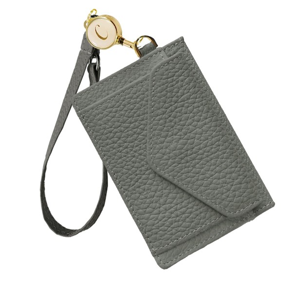 Giselle Pass Case, Commuter Holder, Selectable Reel, Coin Purse, Card