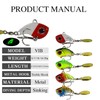 Fishing Jig Spinner, Set of 5 5 g / 7