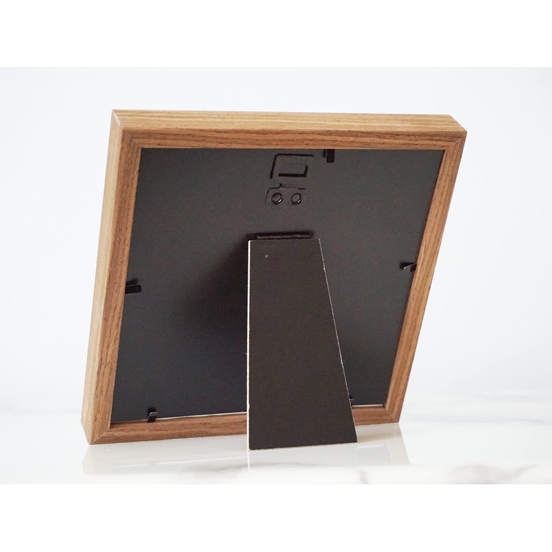 6x6 Wooden Picture Frame, 6x6 Square Picture Frame with 5x5