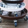 RIAMTGCX Rolling Plant Caddy Dolly with Wheels, 16" Heavy Duty