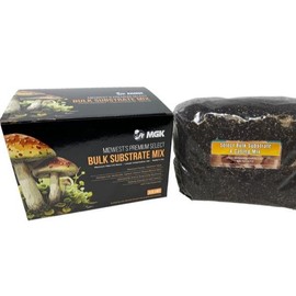 Premium Bulk Mushroom Substrate Mix 5 Lbs For Dung & Grain Loving Mushrooms Fully Pasteurized for Maximum Yield