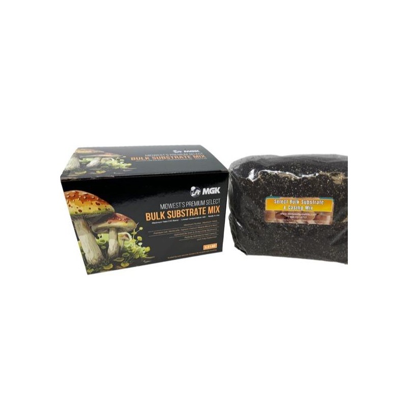 Premium Bulk Mushroom Substrate Mix 5 Lbs For Dung &