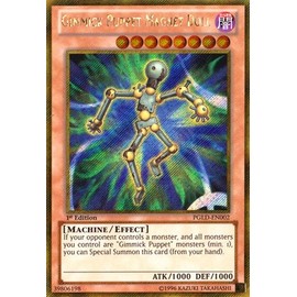 Yu-Gi-Oh! - Gimmick Puppet Magnet Doll (PGLD-EN002) - Premium Gold - 1st Edition - Gold Secret Rare