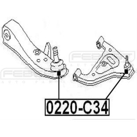 54504-23U00 / 5450423U00 - Ball Joint For Nissan