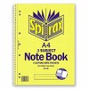 SPIRAX 56599 599 3 Subject Notebook, A4 300 Page