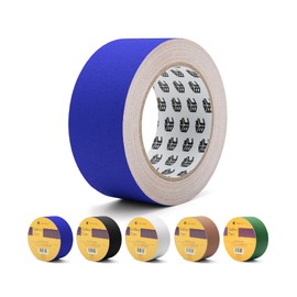 Bates- Gaffers Tape 2 Inch x 33 Yards, Blue Gaffer Tape 2 inch, Polyethylene-Coated Cloth, Non-Reflective, No Residue