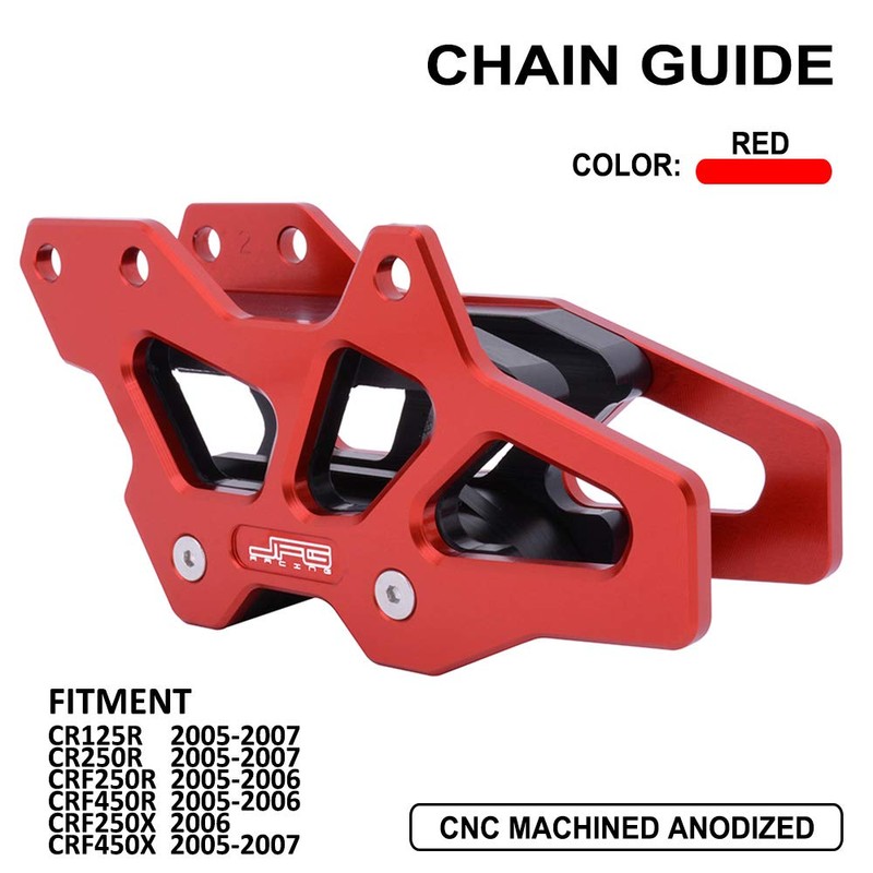 Chain Guard Guide Protector CNC Aluminum Protection for CR125R CR250R