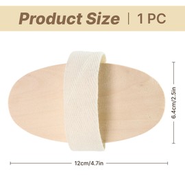 1 Stück Trockenbürste, Körperbürste, Peelingbürste, natürliche Borsten – gegen Cellulite, zur Lymphdrainage & Hautstraffung, ideal für trockene Massage & Dusche