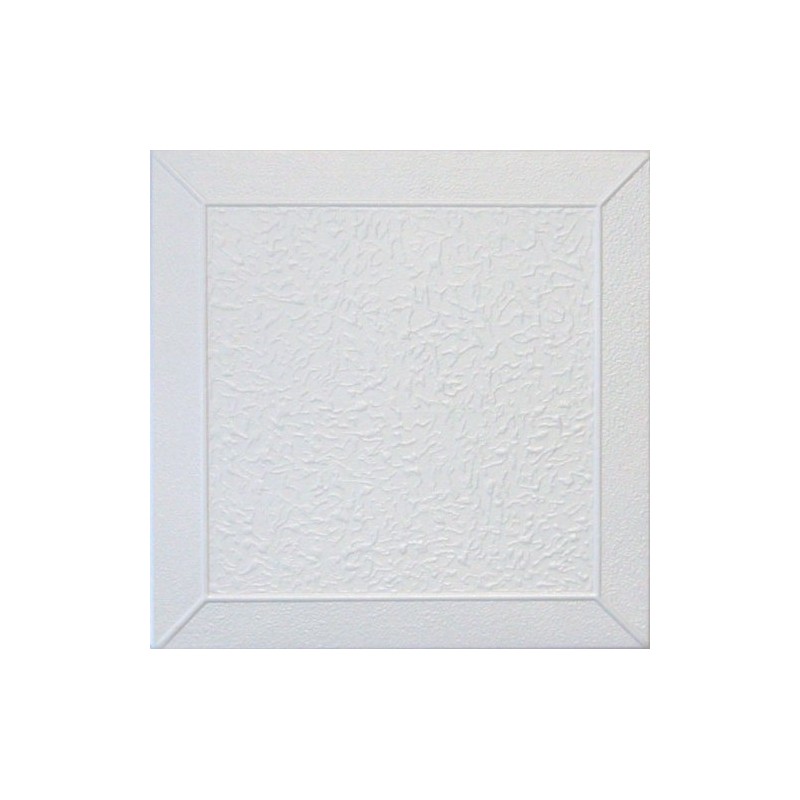 DIY Styrofoam Glue Up Ceiling Tiles White 20x20 R27W Pack