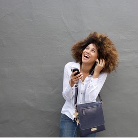 Catwalk Collection Handbags - Women's Leather Anti Theft Crossbody Bag - Medium Messenger Bag - Adjustable Shoulder Strap - Anja - Tan