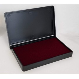 Red Felt Stamp Pad | 2-1/2" x 4-1/4" | Stamp Shoppe | Size #1