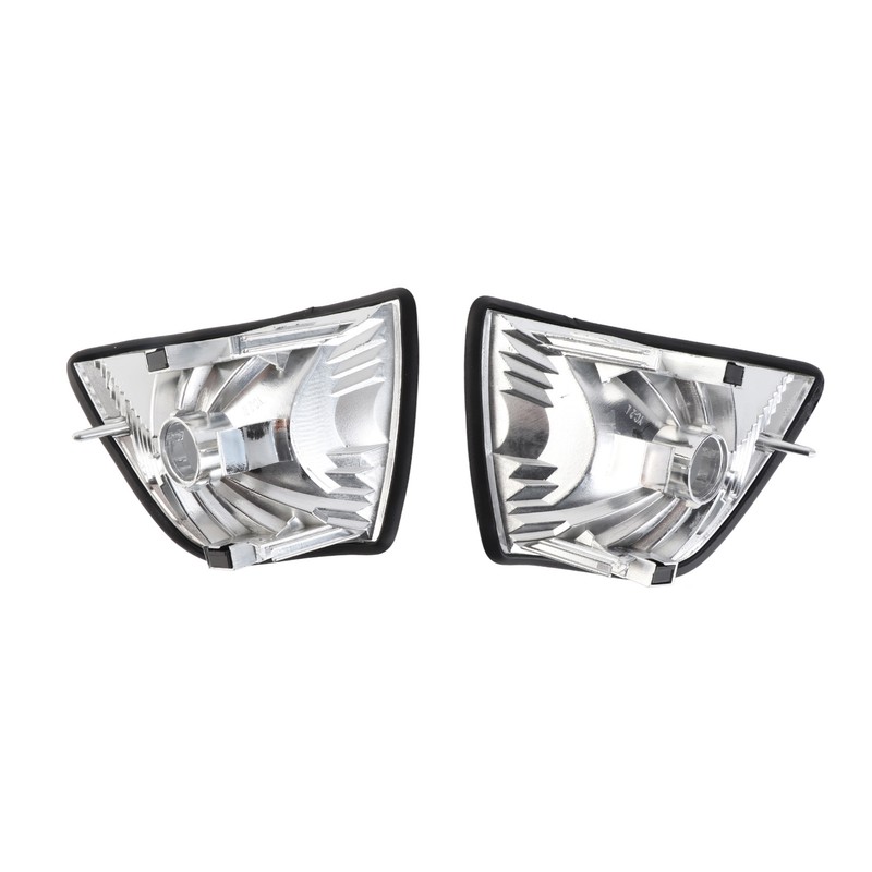 Left Right Turn Signal Light With White Lens Replacement for