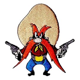 Yosemite Cartoon Sam 2.75 Inches Tall Embroidered Patch