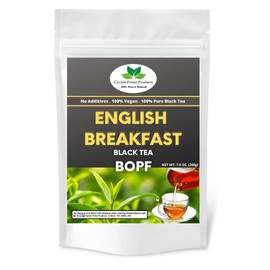 English Breakfast Tea | BOPF grade |100% Pure & Natural| Single Origin Premium Ceylon Loose-Leaf Black Tea, 7.0 oz