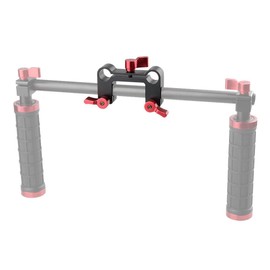 CAMVATE 15mm Rod Offset Rail Block 90 Degree DSLR Support Set