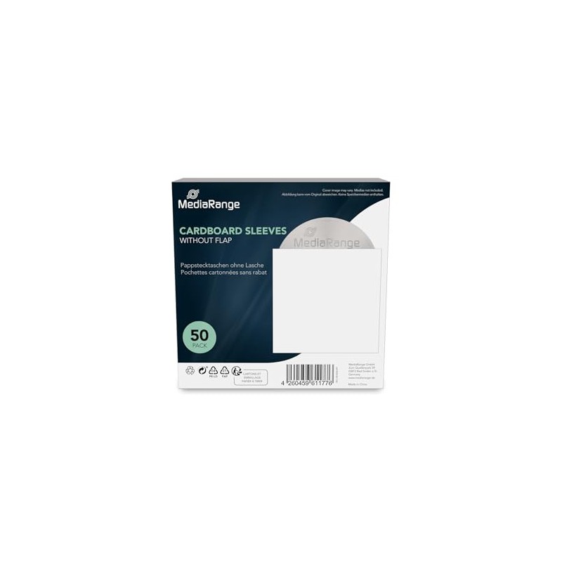 MediaRange box68 Mobile Optical Disk – Covers for Optical Disk