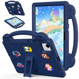 YRH Case for Honor Pad X9a 11 inch (2025), Kids EVA Shockproof Cover for Honor X9a Tablet Case 11'', with Dolls Stand Handle (Navy)