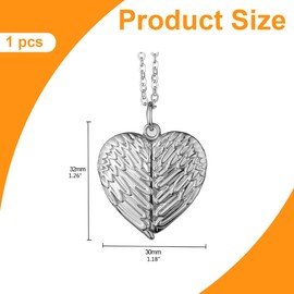 EIH1 Photo Picture Necklace Open Locket Necklace Stainless Steel Flower Pattern Pendant Amulet for Mother Girlfriends Girls Birthday Gift Souvenir, yellow