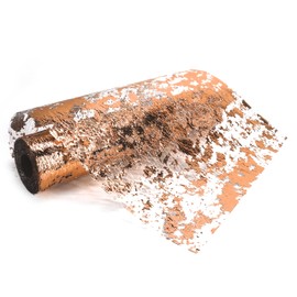 Traico Bronze Foil Metallic Mesh Centerpiece Table Runner Roll 11 inch x 10 Meters for Tablecloth Home Decoration Party Wedding Thanksgiving Christmas Birthday Holiday Anniversary