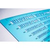Staedtler 982 15-1 Template Number Ruler 0.5mm for Mechanical Pencils,