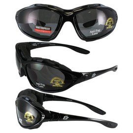 Birdz Eyewear Extreme Sports Motorcycle Glasses Goggles New Uni-head Padded Fits Small, Medium and Large Heads!!