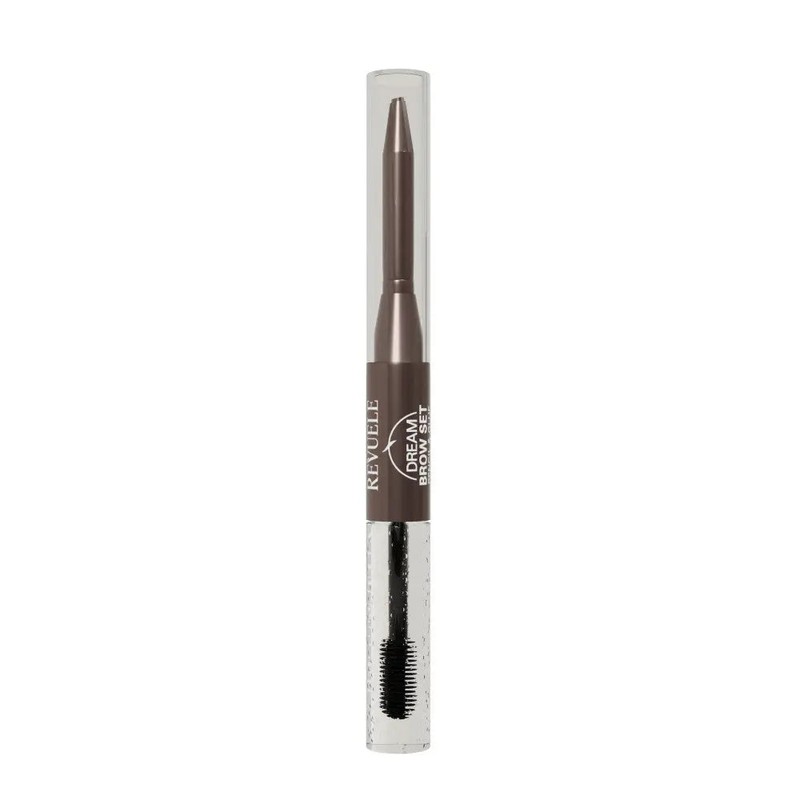 Revuele Dream Brow Set Pencil & Glue, 01 Soft Black