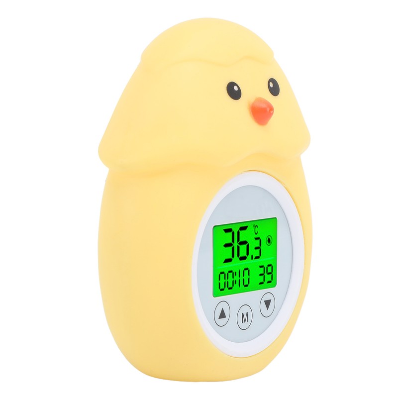 Cartoon Baby Water Thermometer Waterproof Multipurpose Portable Baby Bath Thermometer