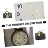 SHINEOFI 2pcs Quartz Clock Movement Long Shaft Mechanism for DIY