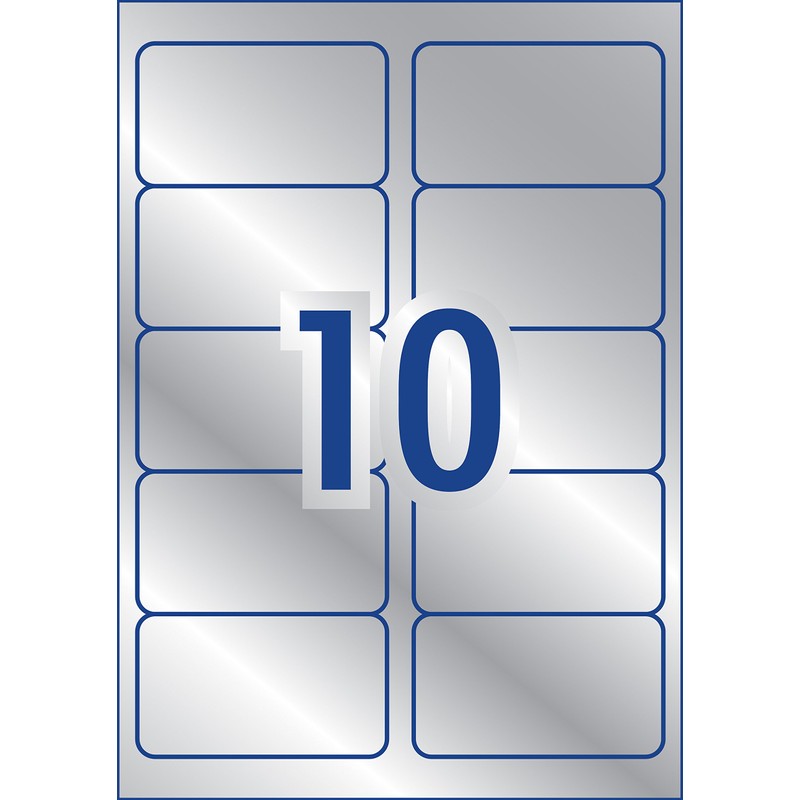 Avery L6012-20 Heavy Duty Weatherproof Labels (A4 Sheets of 96