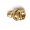 Acxico 2 pcs Grill Stove 1lb Propane Tank Regulator Adapter