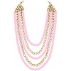 Aheli Kundan Pearl Long Multi Layered Collar Pendientes Set Joyería