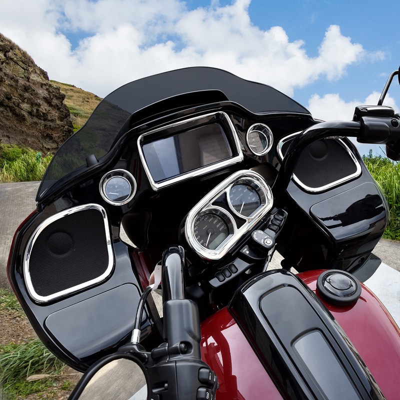 VEISUTOR Inner Fairing Trim Kit for 2015-2022 Road Glide, Chrome