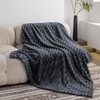 KORBLISS Super Soft Throw Blanket for Couch, Premium Silky Flannel