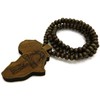 GWOOD Africa with Ankh Wood Pendant and 36 Inch Long